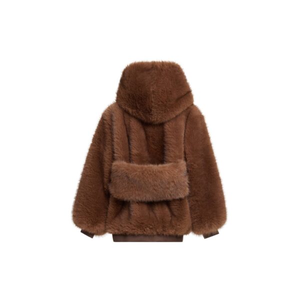 Elie Saab Fur Jacket in Beige featuring  – Luxury Designer Fashion at Coveti.
