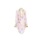 Elie Saab Garden Print Blouse in Multicolour featuring  – Luxury Designer Fashion at Coveti.