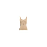 Elie Saab Knit Top in Metallic featuring  – Luxury Designer Fashion at Coveti.
