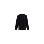 Elie Saab Monogram Embroidered Knit Sweater in Black featuring  – Luxury Designer Fashion at Coveti.