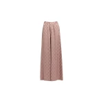 Elie Saab Monogram Jacquard Pants in Beige featuring  – Luxury Designer Fashion at Coveti.