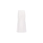 Elie Saab Monogram Jacquard Skirt in White featuring  – Luxury Designer Fashion at Coveti.