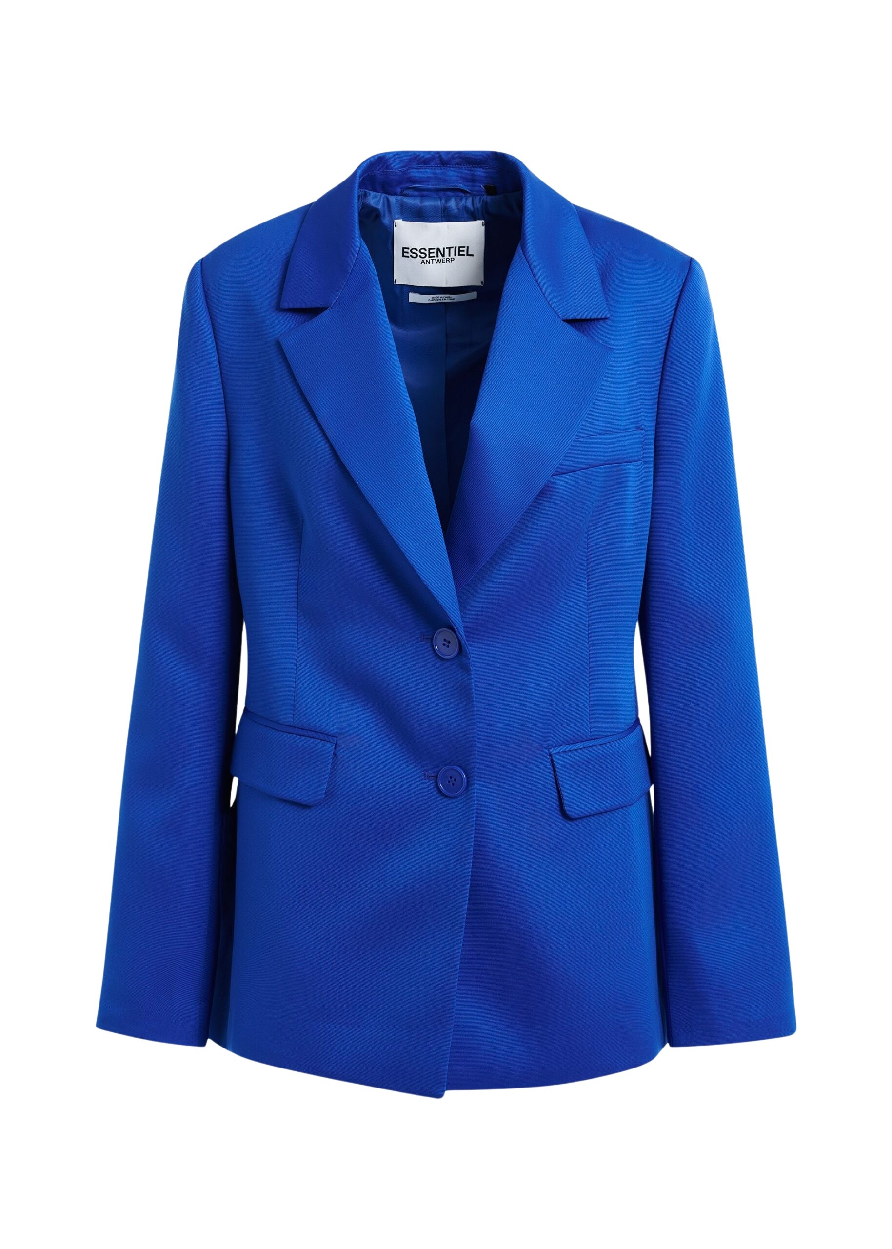 Blue single-breasted blazer
