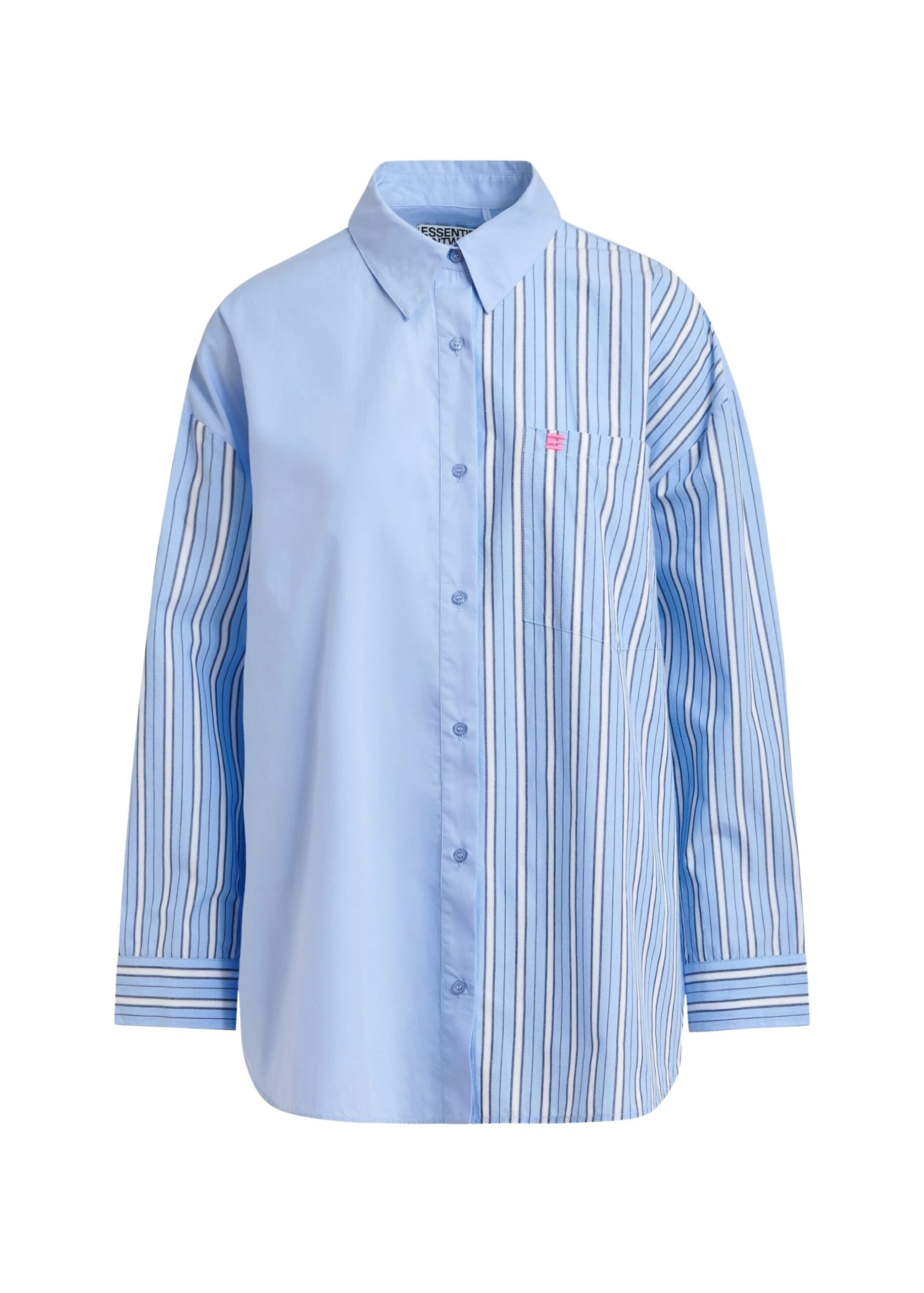 Essentiel-Antwerp-Light-blue-dark-blue-and-white-striped-panel-detail-cotton-shirt-scaled79815_nobg Light blue