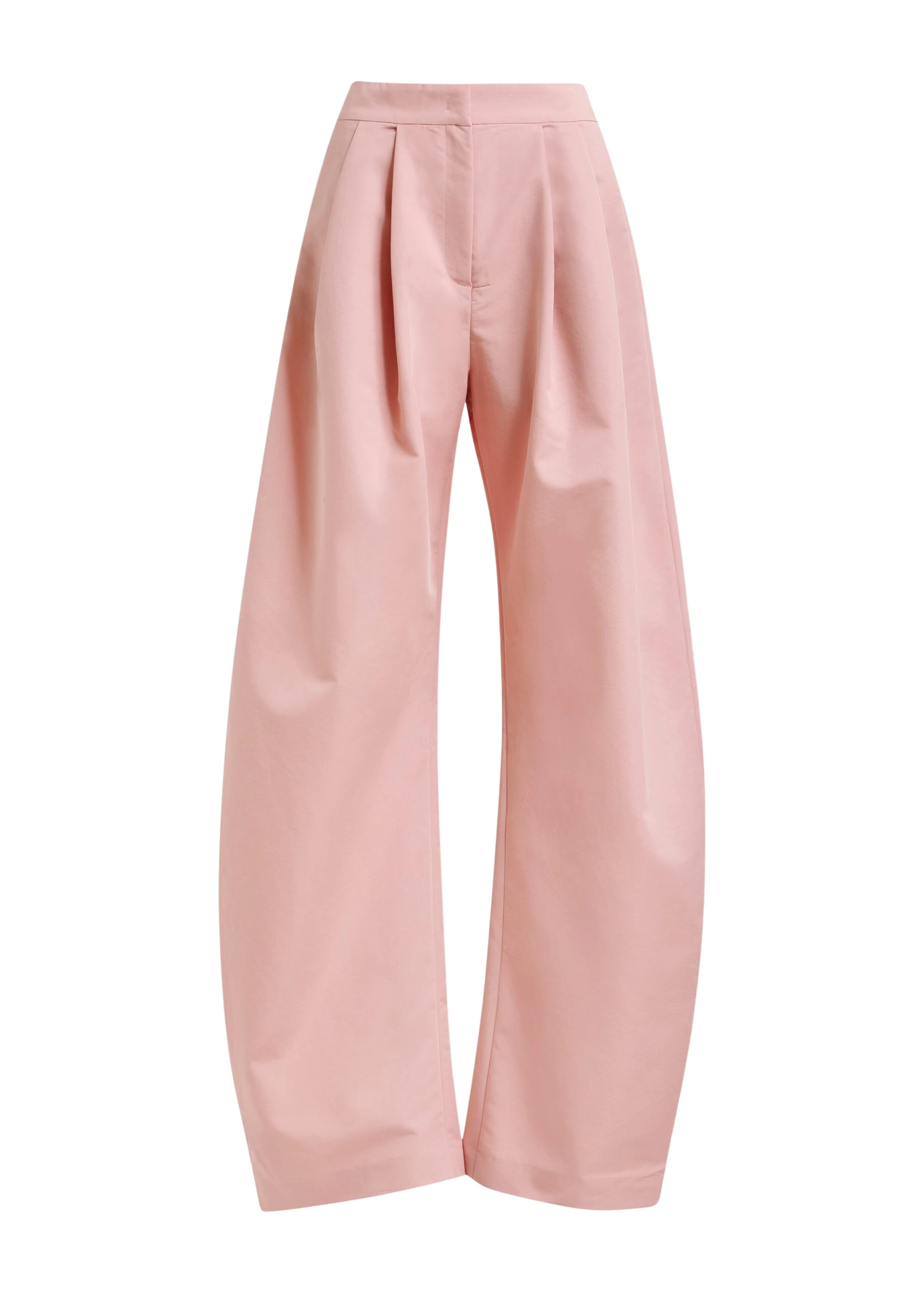 Essentiel-Antwerp-Light-pink-barrel-leg-pants-with-pleated-waist-scaled56448_nobg Light pink barrel-leg pants with pleated waist