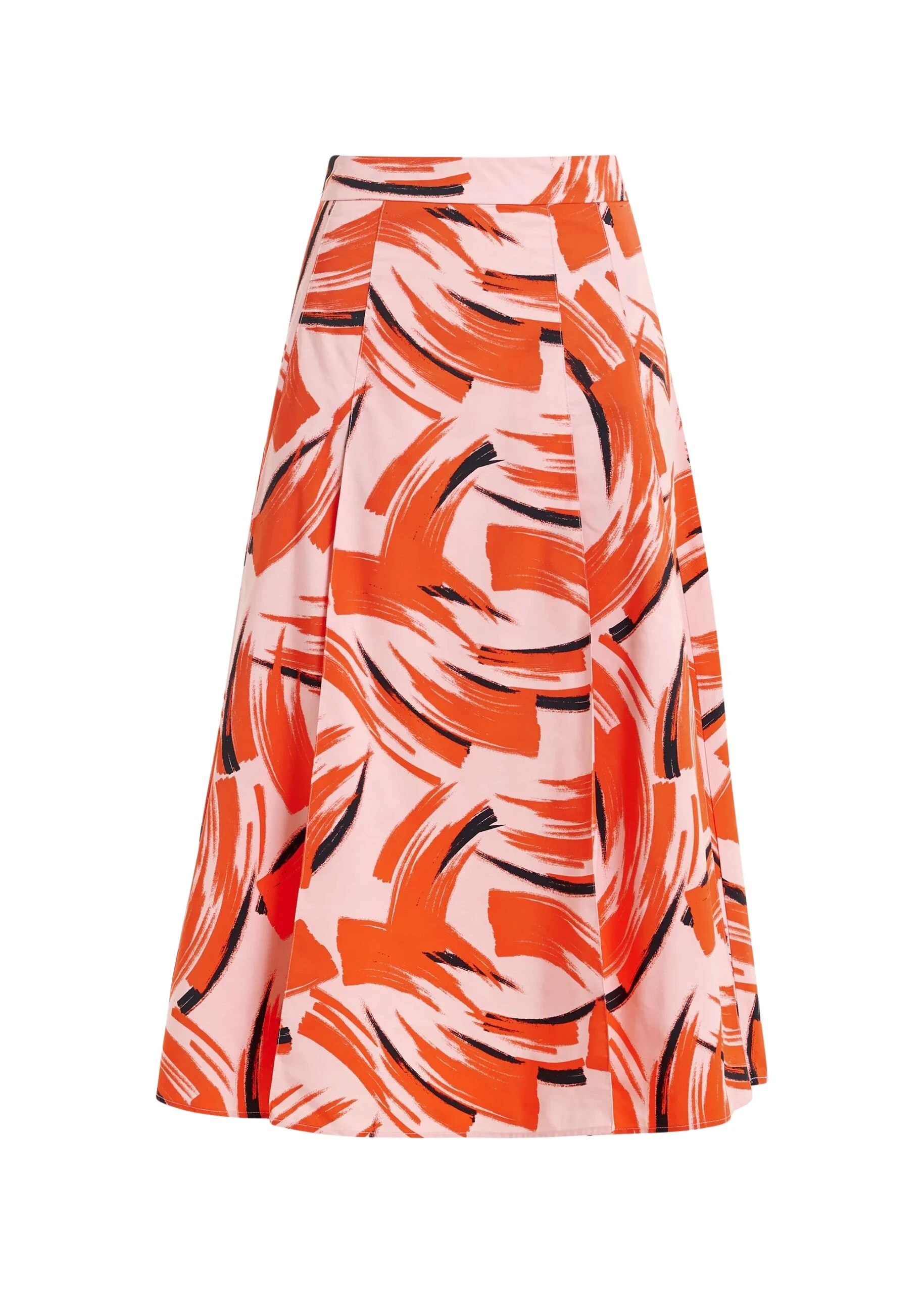 Essentiel-Antwerp-Light-pink-orange-and-black-a-line-midi-skirt-scaled14611_nobg Light pink