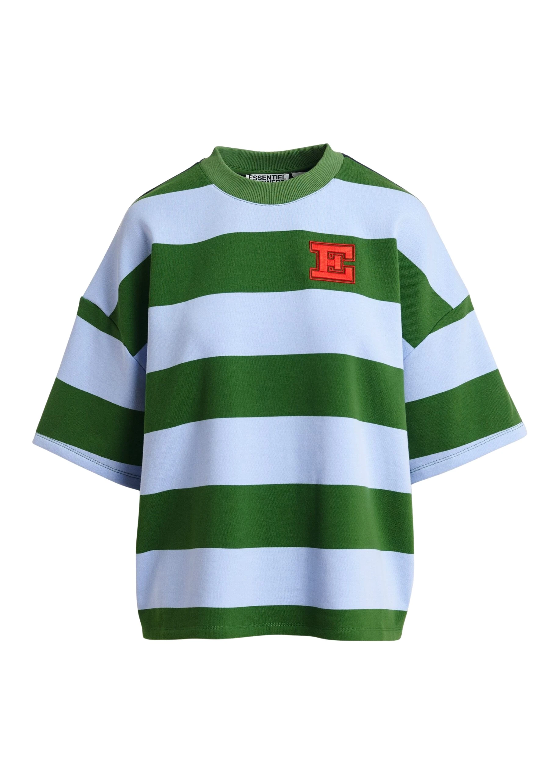 Essentiel-Antwerp-Navy-blue-and-green-striped-cotton-blend-sweatshirt-scaled47194_nobg Navy