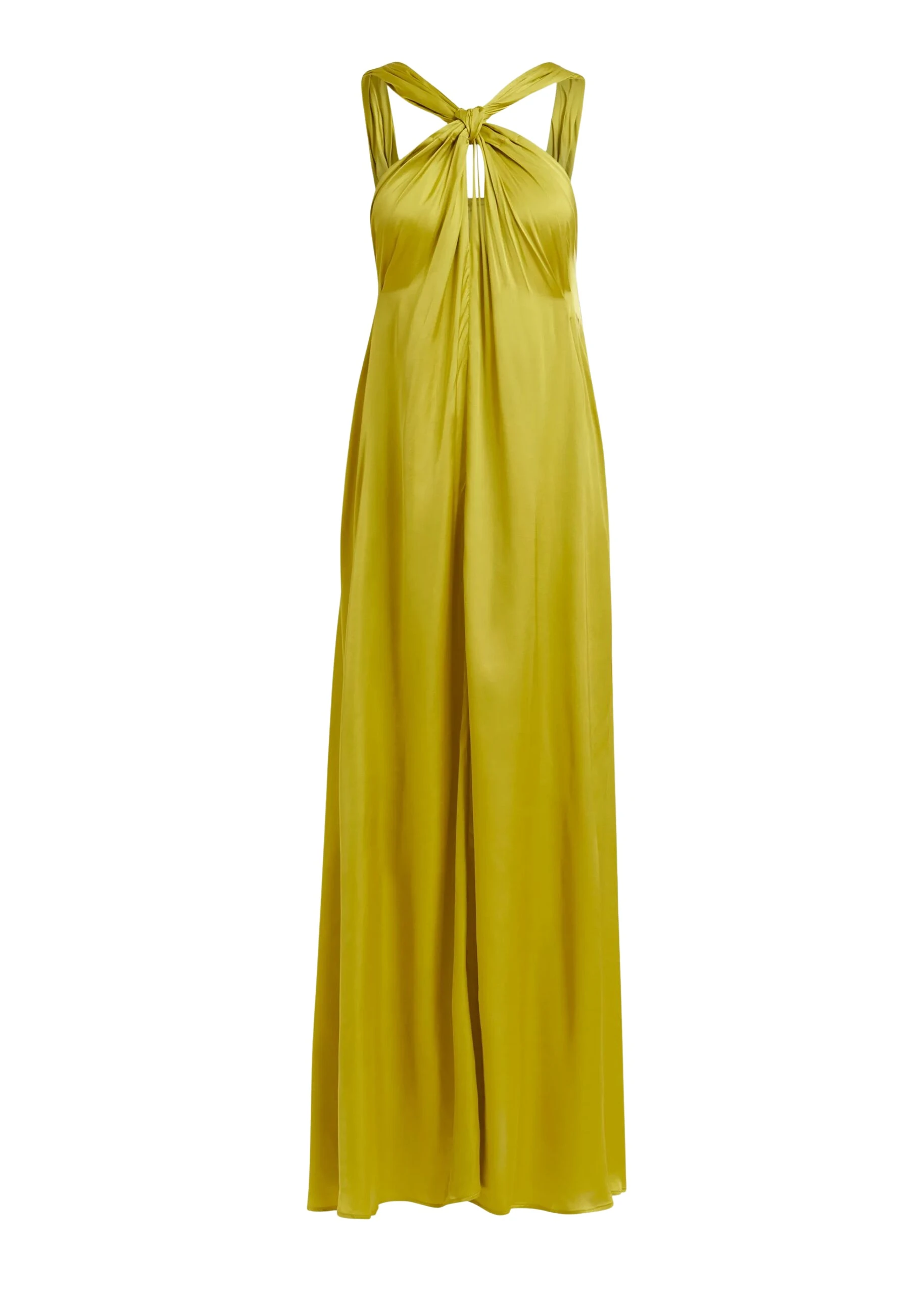 Essentiel-Antwerp-Ocher-A-line-halterneck-maxi-dress-with-crossover-straps-scaled98572_nobg Ocher A-line halterneck maxi dress with crossover straps