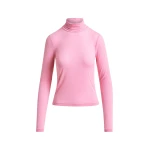 Pink turtleneck sweater