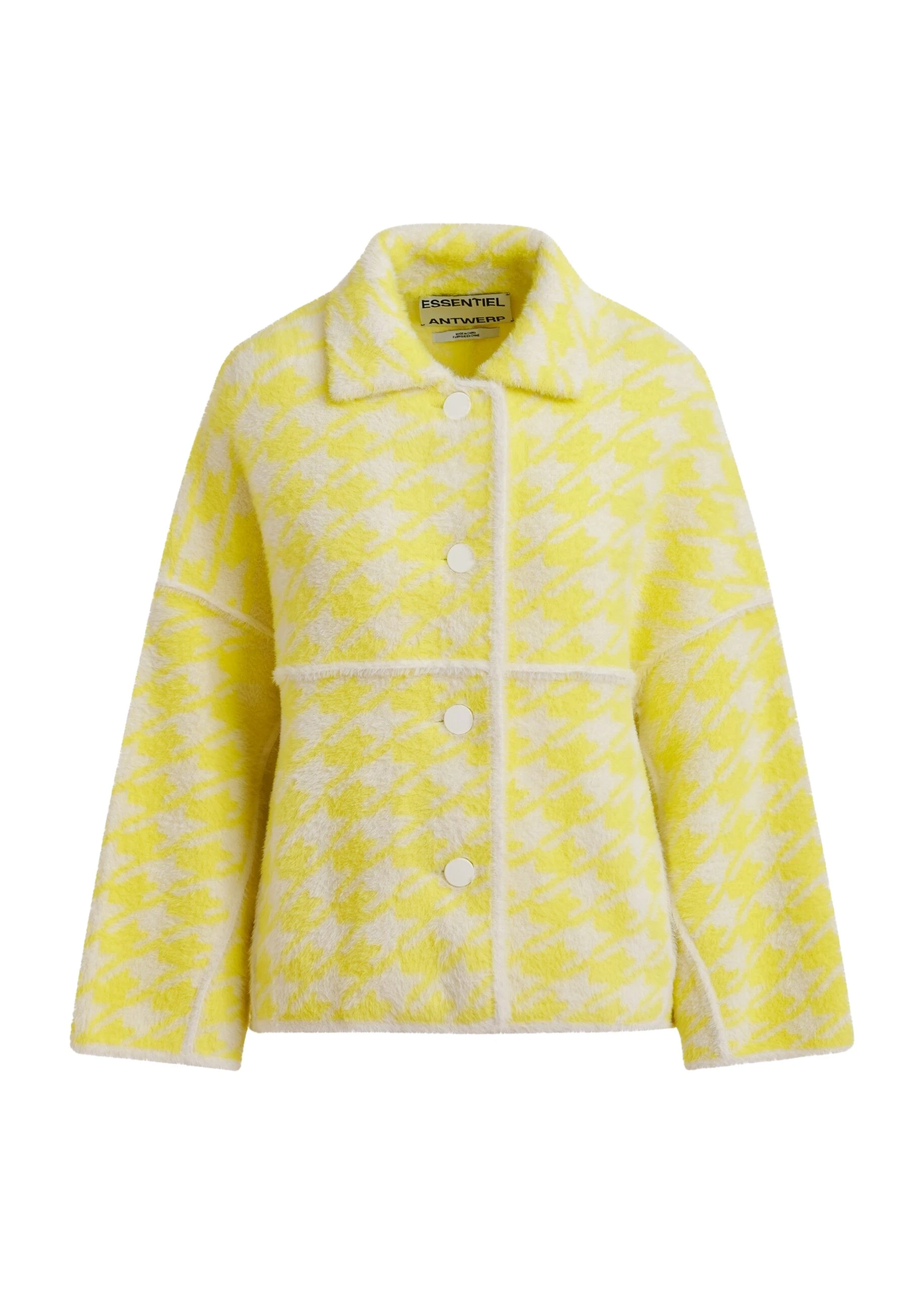 Essentiel-Antwerp-Yellow-and-off-white-houndstooth-knit-cardigan-scaled70451_nobg Yellow and off-white houndstooth knit cardigan