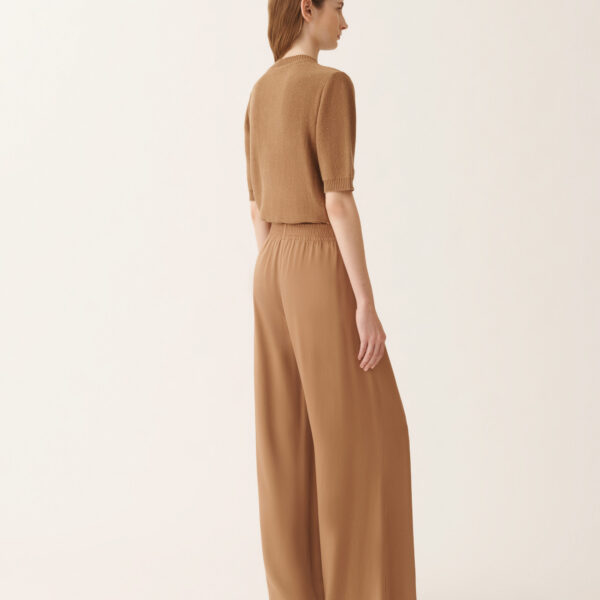 Amelia Pants in Enver Satin