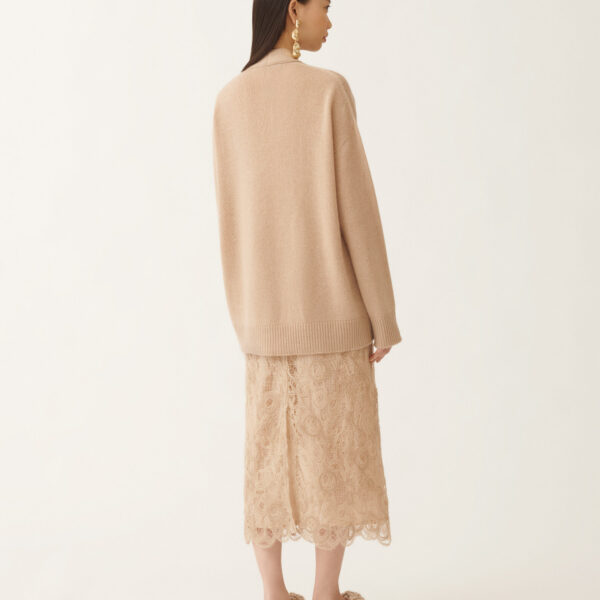 Cashmere Sweater in Brown