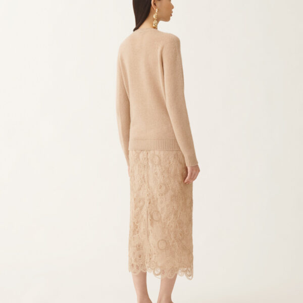 Cashmere Sweater in Brown