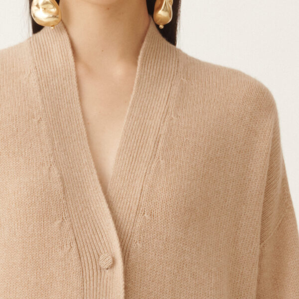 Cashmere Sweater in Brown - Image 5