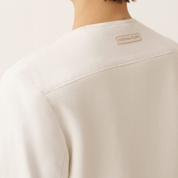 Denim Jacket in White - Image 5