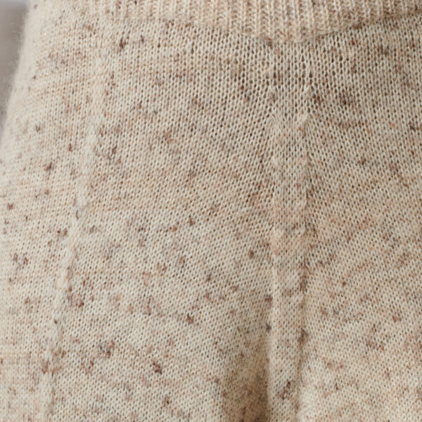 Donegal Yarn Trousers with Lurex in Cachà - Image 5