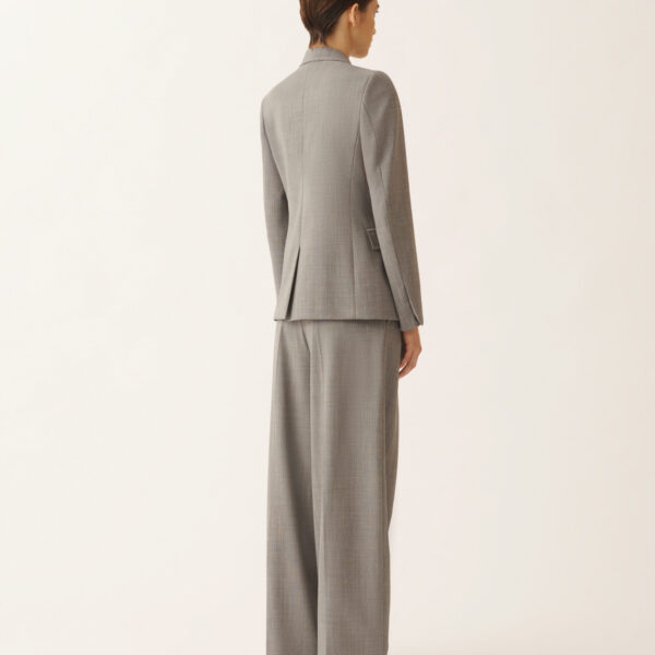 Double-Breasted Jacket in Fresh Bi-Stretch Wool