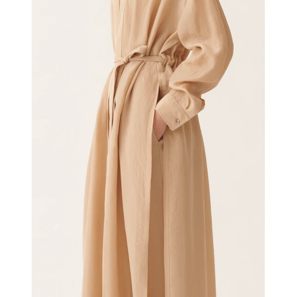 Fabiana Filippi Fluid Tunic in Maple, view 5