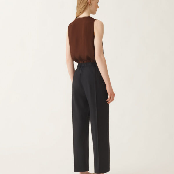Gubbio Cool Wool Trousers in Blue