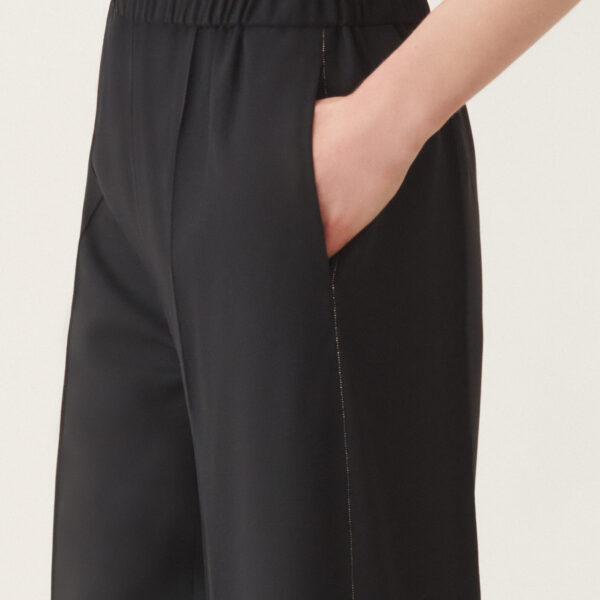 Gubbio Cool Wool Trousers in Blue - Image 5