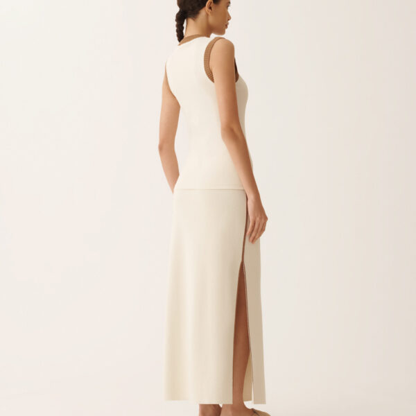 Jersey Tank Top in Butter