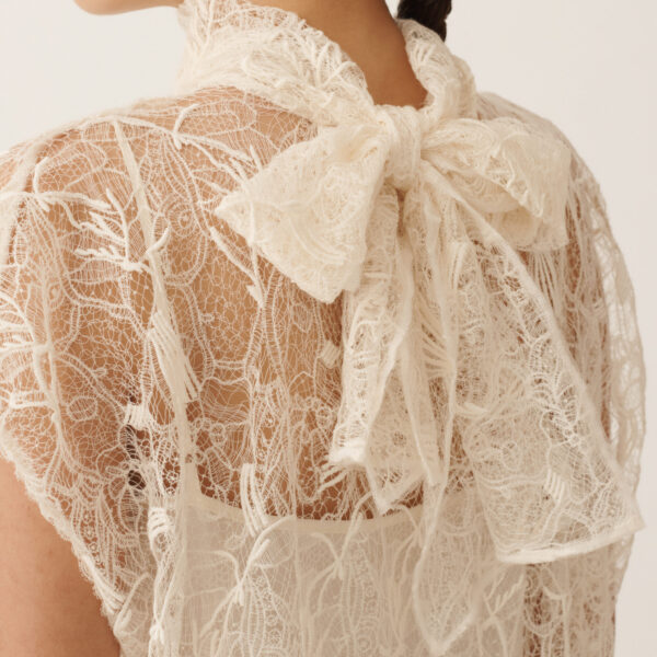 Lace Dress in Butter - Image 5