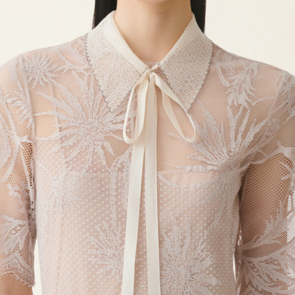 Lace Dress in Cachà - Image 5