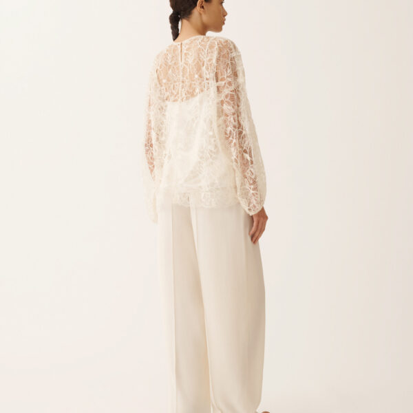 Lace Top in Butter