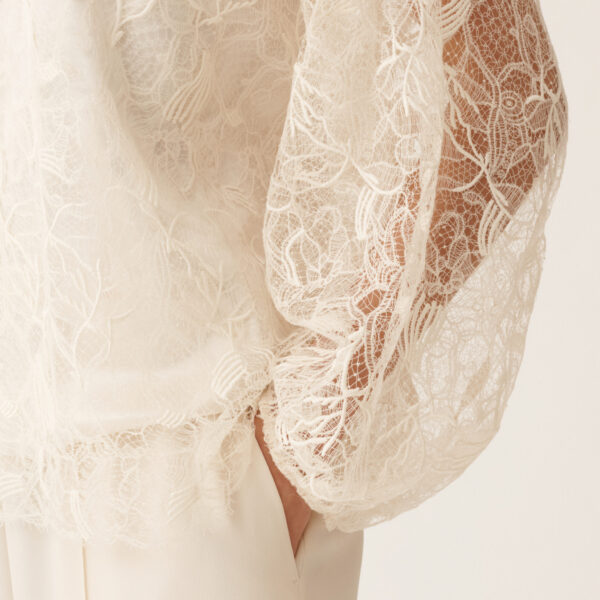 Lace Top in Butter - Image 5