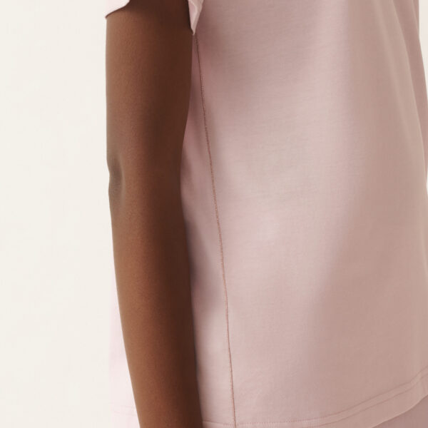 Lilac Pink Jersey T-shirt - Image 6