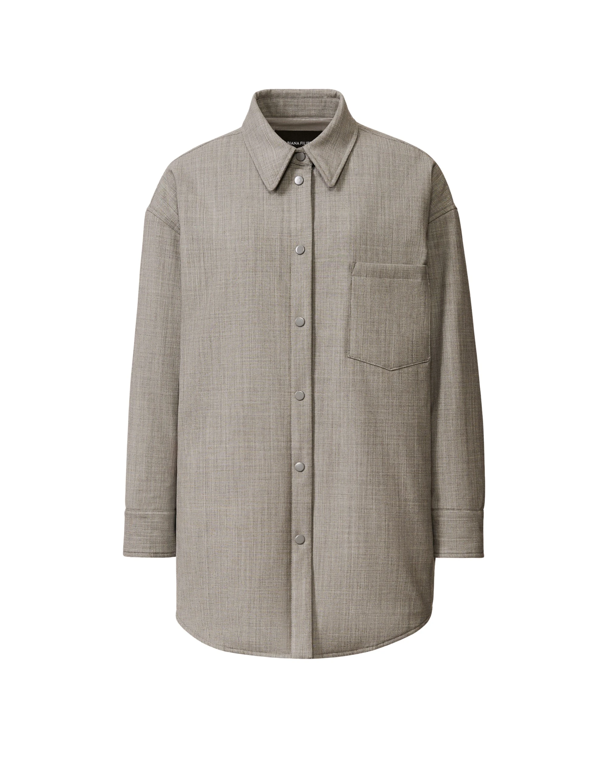 Fabiana-Filippi-Long-Shirt-in-Bistretch-Fresh-Wool-with-Padding-Rock-Melange-scaled53431_nobg Fabiana Filippi