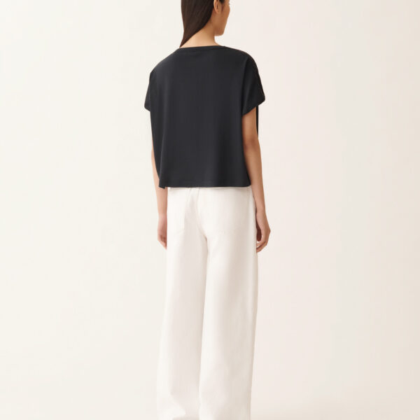 Night Blue Jersey T-shirt in Midnight Blue