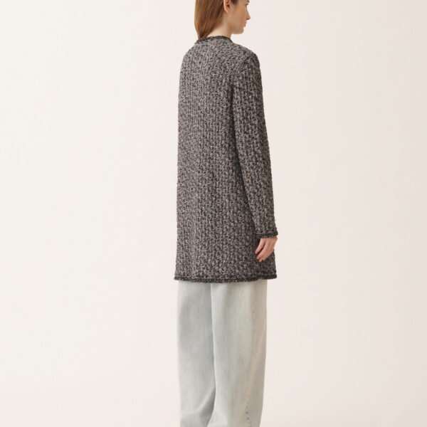 Night Blue Tweed Coat