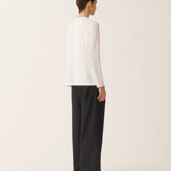 Optical White Jersey T-shirt