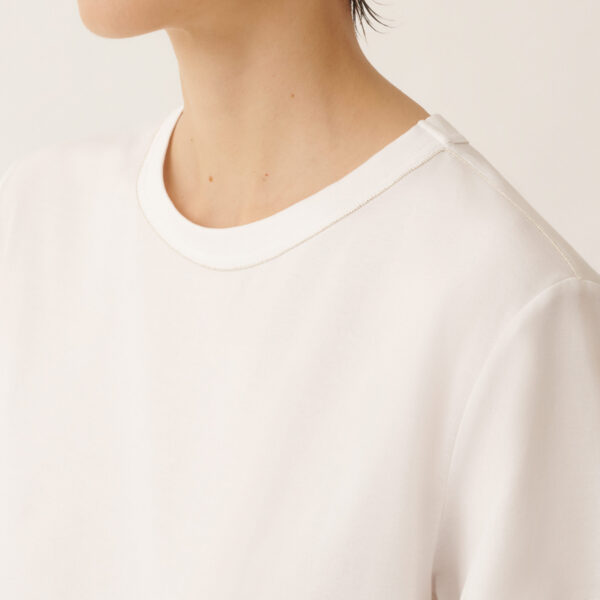 Optical White Jersey T-shirt - Image 5