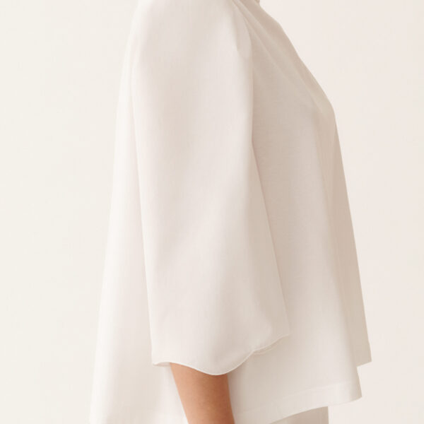 Optical White Jersey T-shirt - Image 6