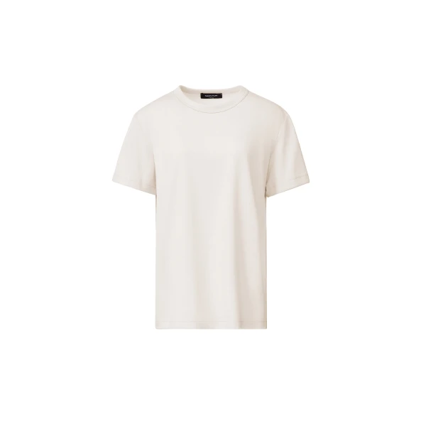 Fabiana Filippi Optical White Jersey T-shirt Top
