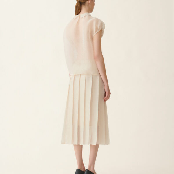 Organza Top in Butter