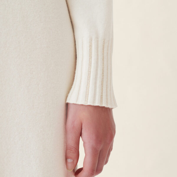 Platinum Dress in Raffia - Image 6