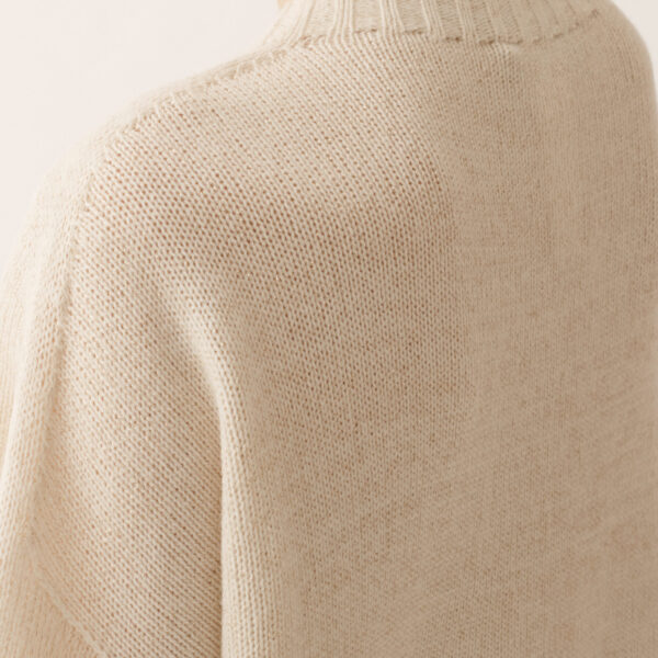 Platinum T-shirt with Lurex in Raffia - Image 5