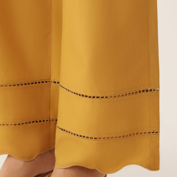 Poplin Pants in Mustard - Image 5
