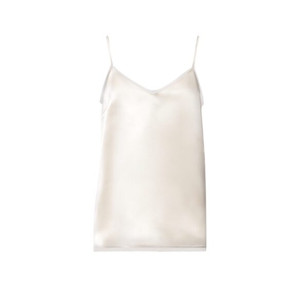 Satin Lingerie Top in Butter