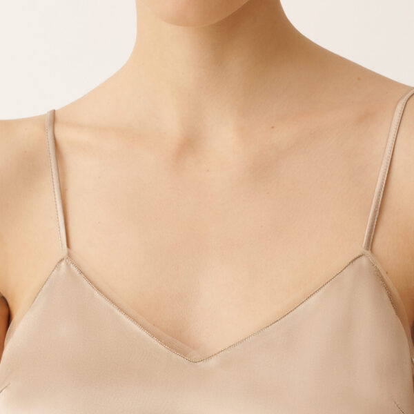 Satin Lingerie Top in Maple - Image 5
