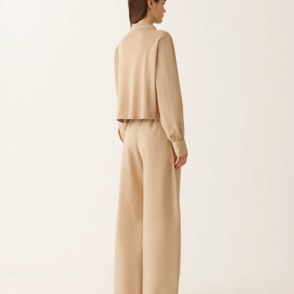 Silk and Cotton Shirt in Acer