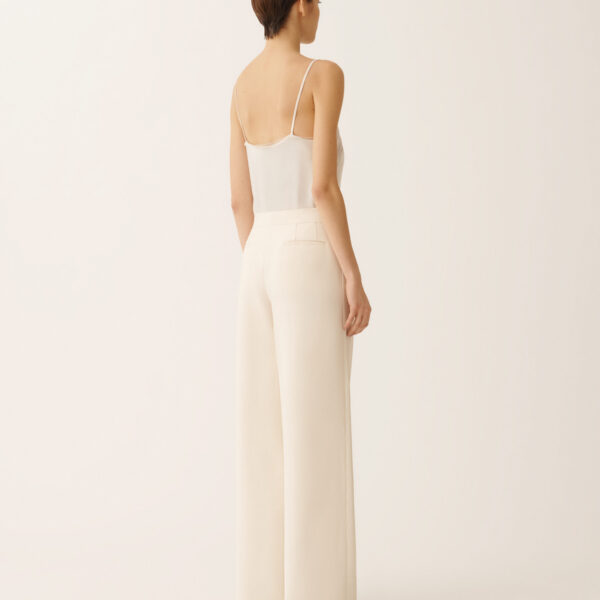 Spoleto Trousers in Wool and Silk