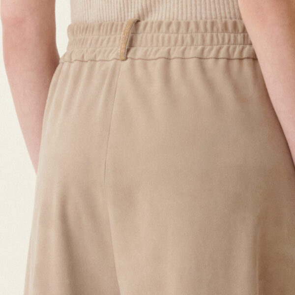 Suede Trousers in Cachà - Image 5
