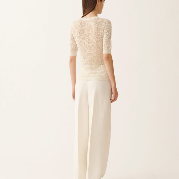 Sweater in Micro Sequins
