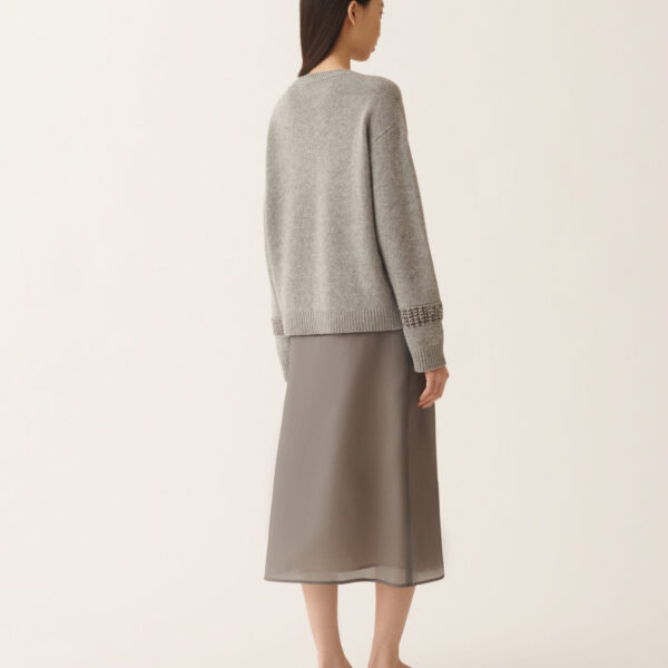 Sweater in Platinum