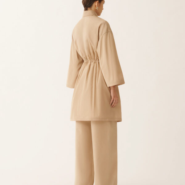 Technical Taffeta Parka in Acer