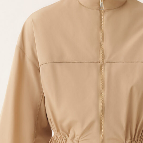 Technical Taffeta Parka in Acer - Image 5